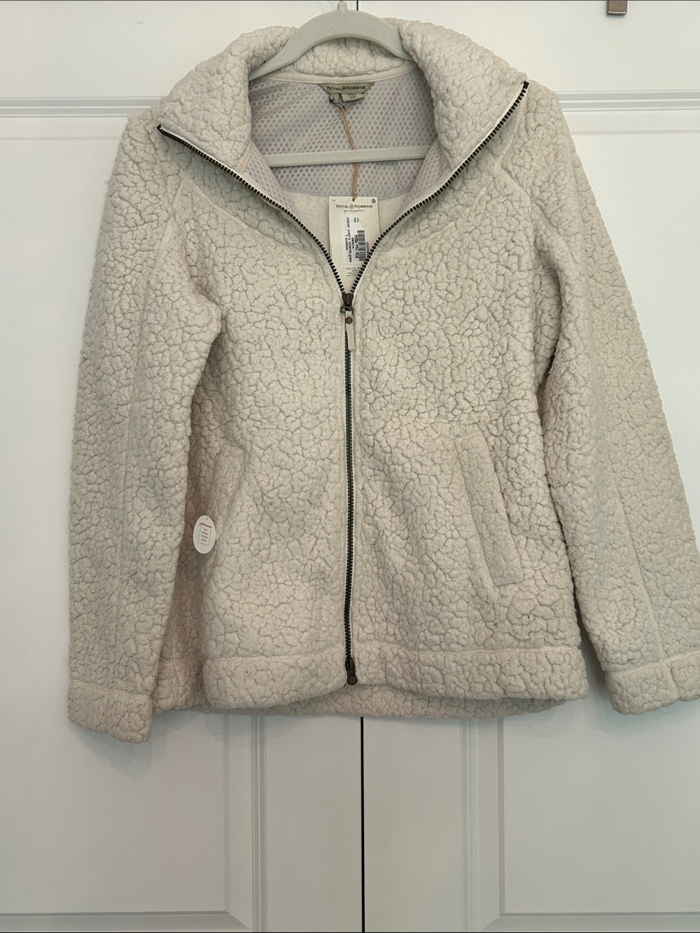 Royal Robbins Snow Wonder fleece Zip Jacket-Crème